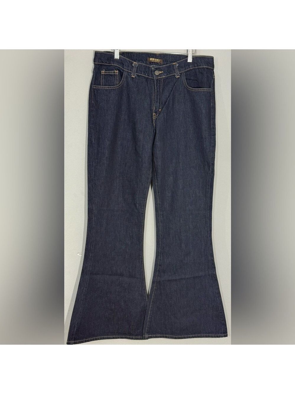 Run & Fly Denim Men’s Bootcut Jeans NWT 34R Indigo Made in England